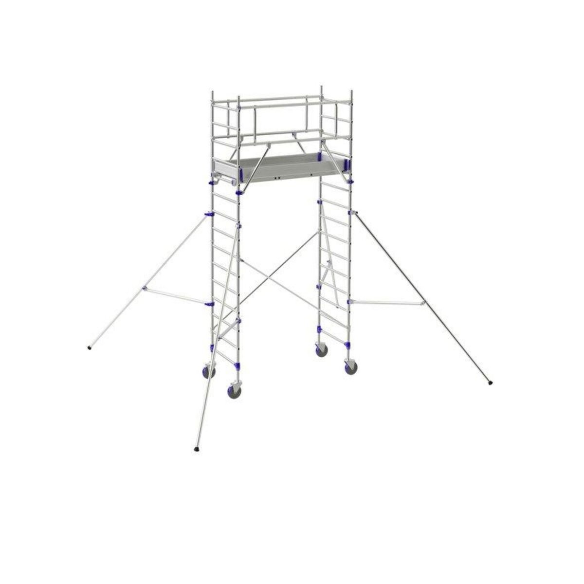 TUBESCA Echafaudage roulant TOTEM 2 LINE 180  2m85 plancher (4m85 travail)