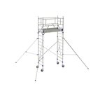 TUBESCA Echafaudage roulant TOTEM 2 LINE 180  2m85 plancher (4m85 travail)