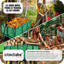 Voir la diapositive 4 : tectake Chariot de jardin et de transport avec des parois latérales rabattables vert
