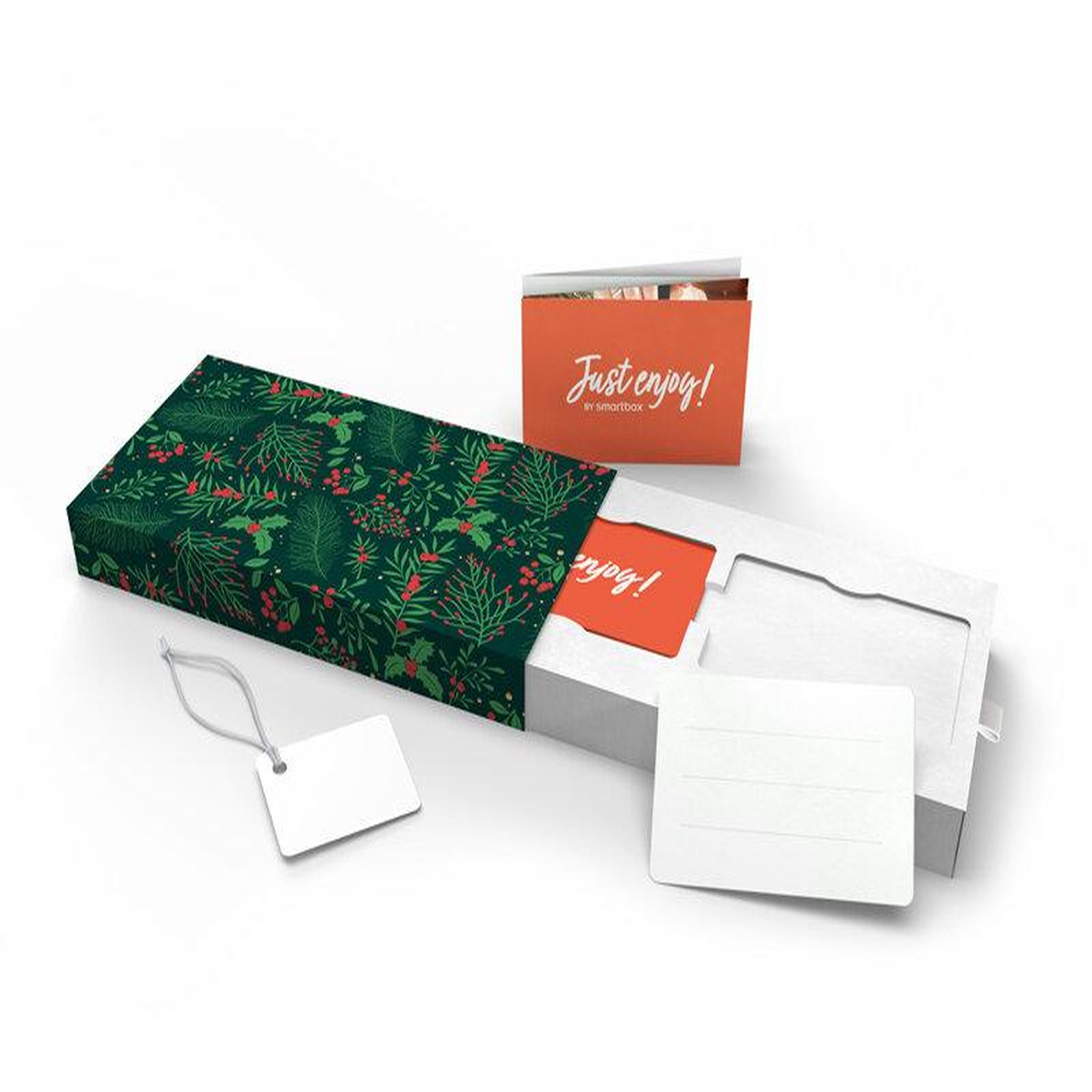 Voir la diapositive 2 : Smartbox Carte cadeau just enjoy ! Noël - 25 € - coffret cadeau multi-thèmes