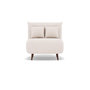 Voir la diapositive 1 : BEST MOBILIER Lumi - banquette convertible clic-clac 1 place en velours côtelé