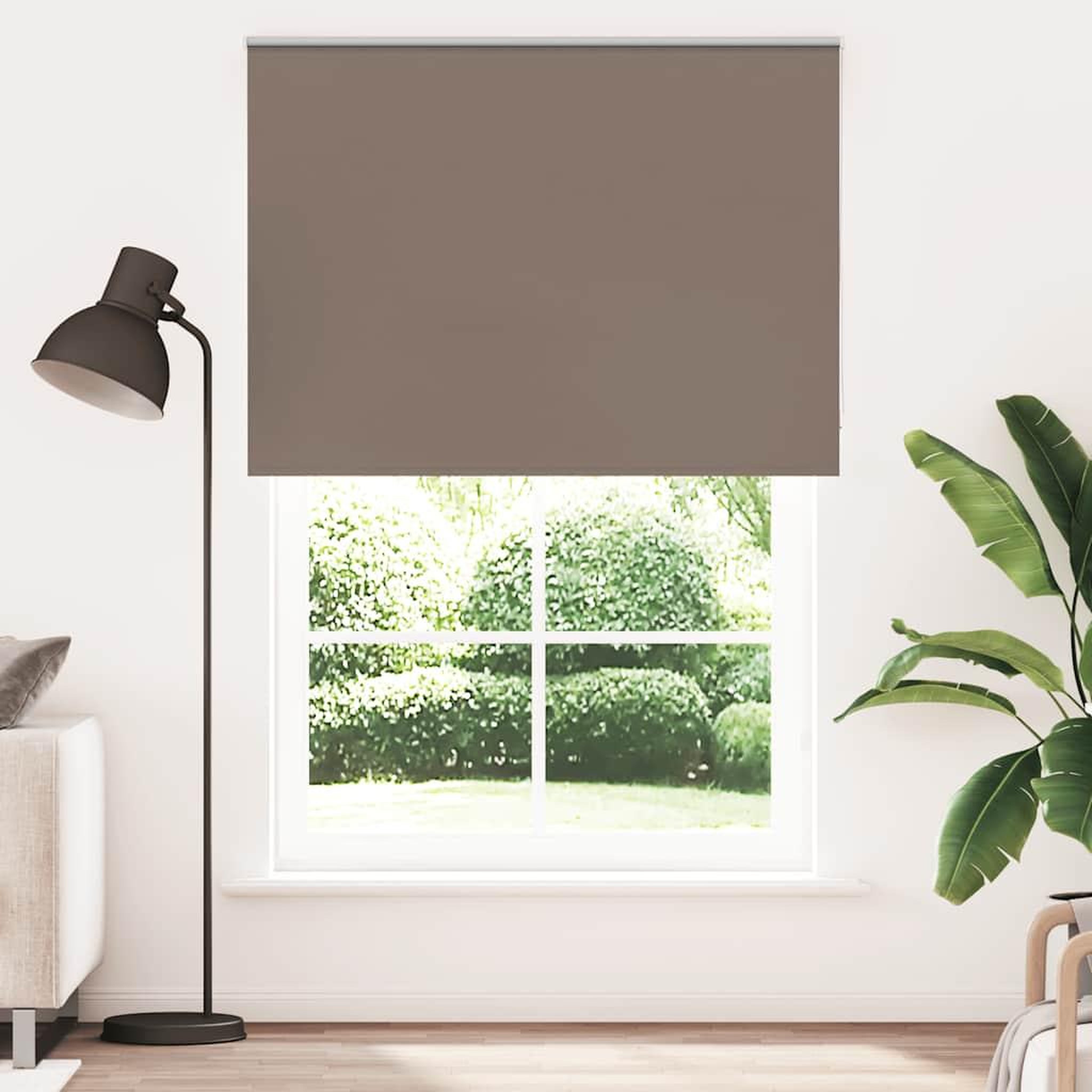 VIDAXL Store enrouleur occultant cafe 160x210cm largeur du tissu
