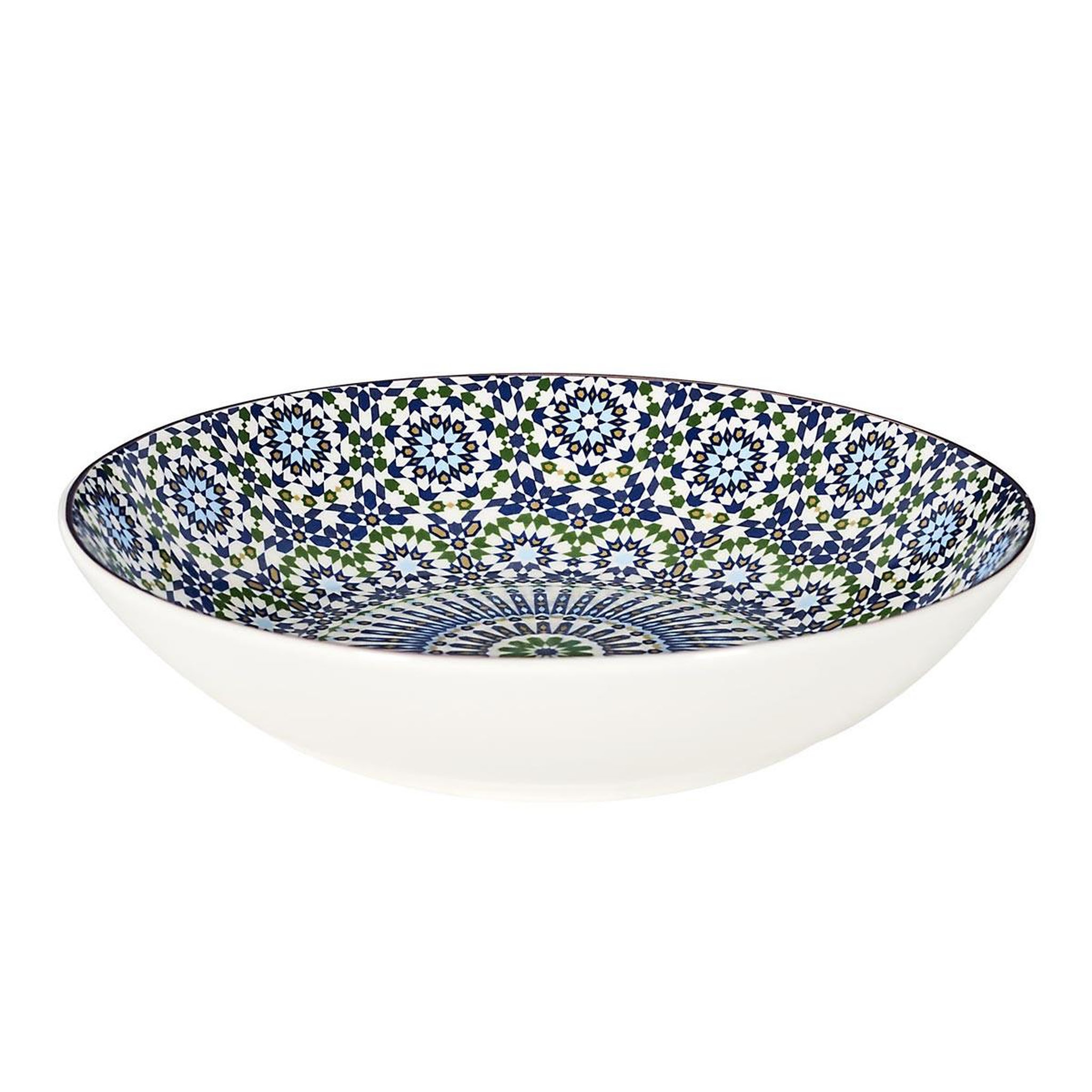 Voir la diapositive 2 : The Home Deco Factory Lot de 6 assiettes creuses  sana  20cm multicolore