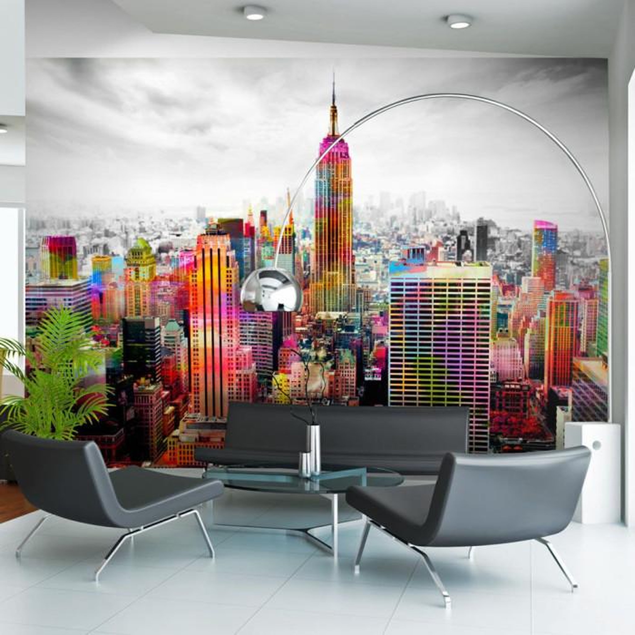 Paris Prix Papier Peint  Colors of New York City II. Coloris disponibles : Multicolore