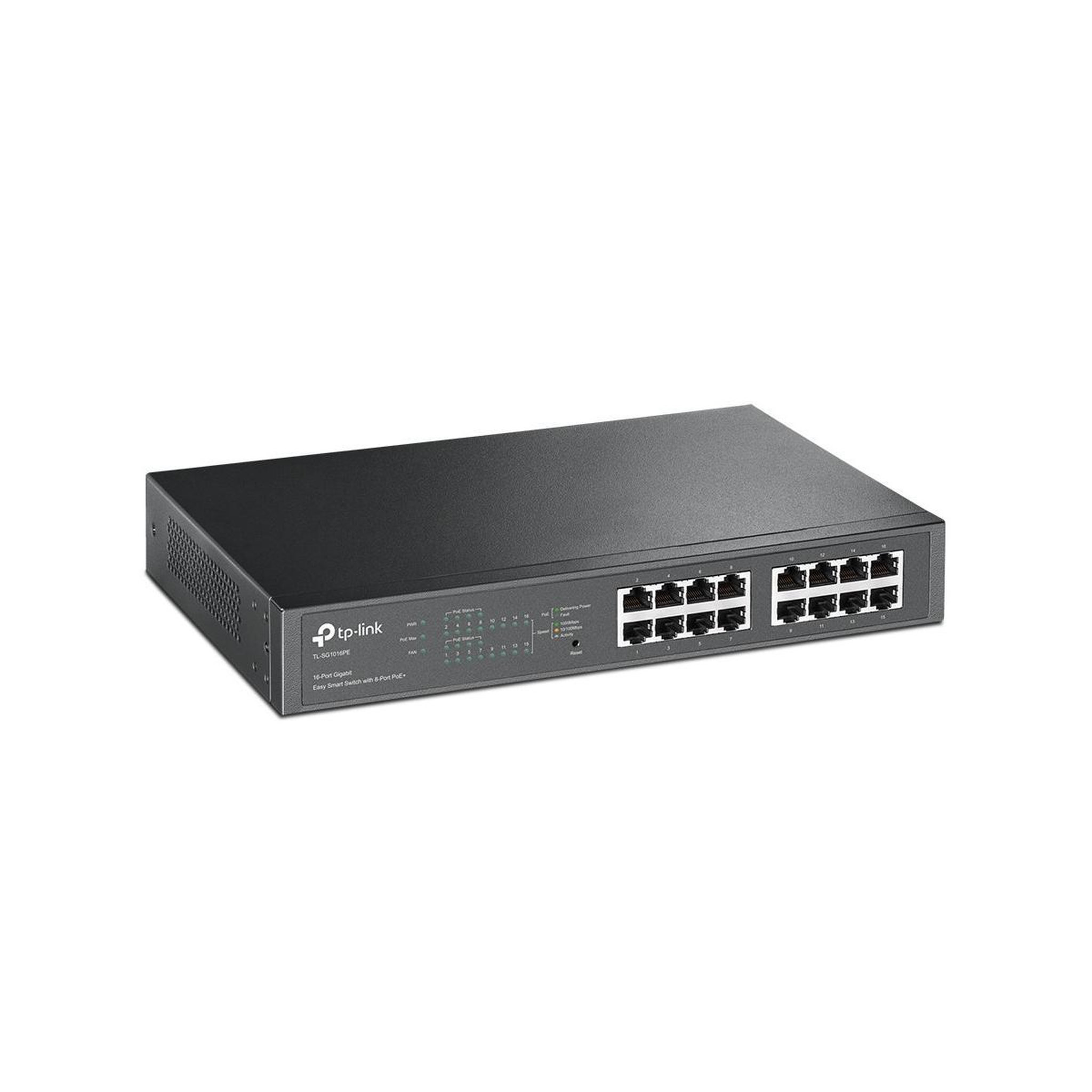 Voir la diapositive 3 : TP-LINK TP-LINK TPLINK Switch TL-SG1016PE TLSG1016PE (TL-SG1016PE) (TLSG1016PE)