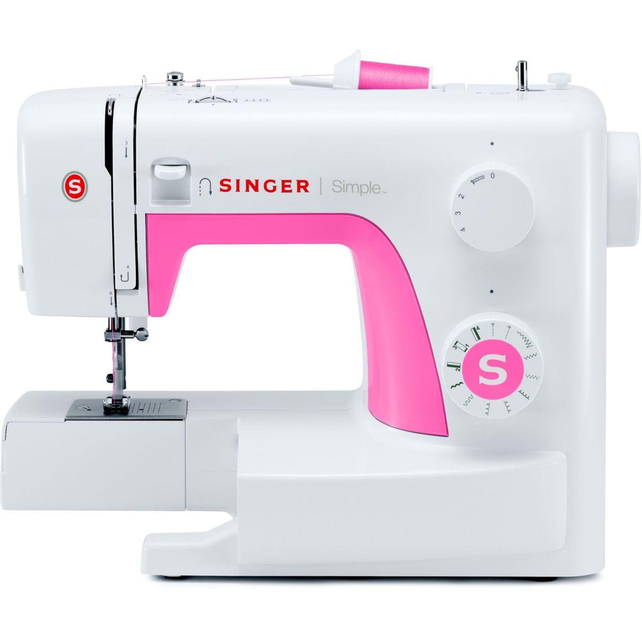 Voir la diapositive 2 : Singer Machine à coudre simple 3210