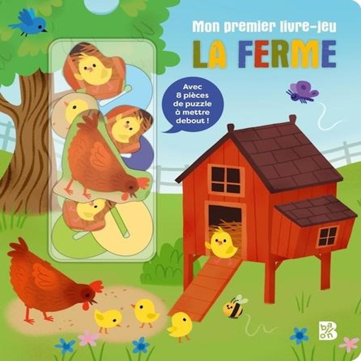 LA FERME. AVEC 8 PIECES DE PUZZLE, Herring Carol
