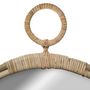 Voir la diapositive 3 : ATMOSPHERA Miroir rotin rond D38