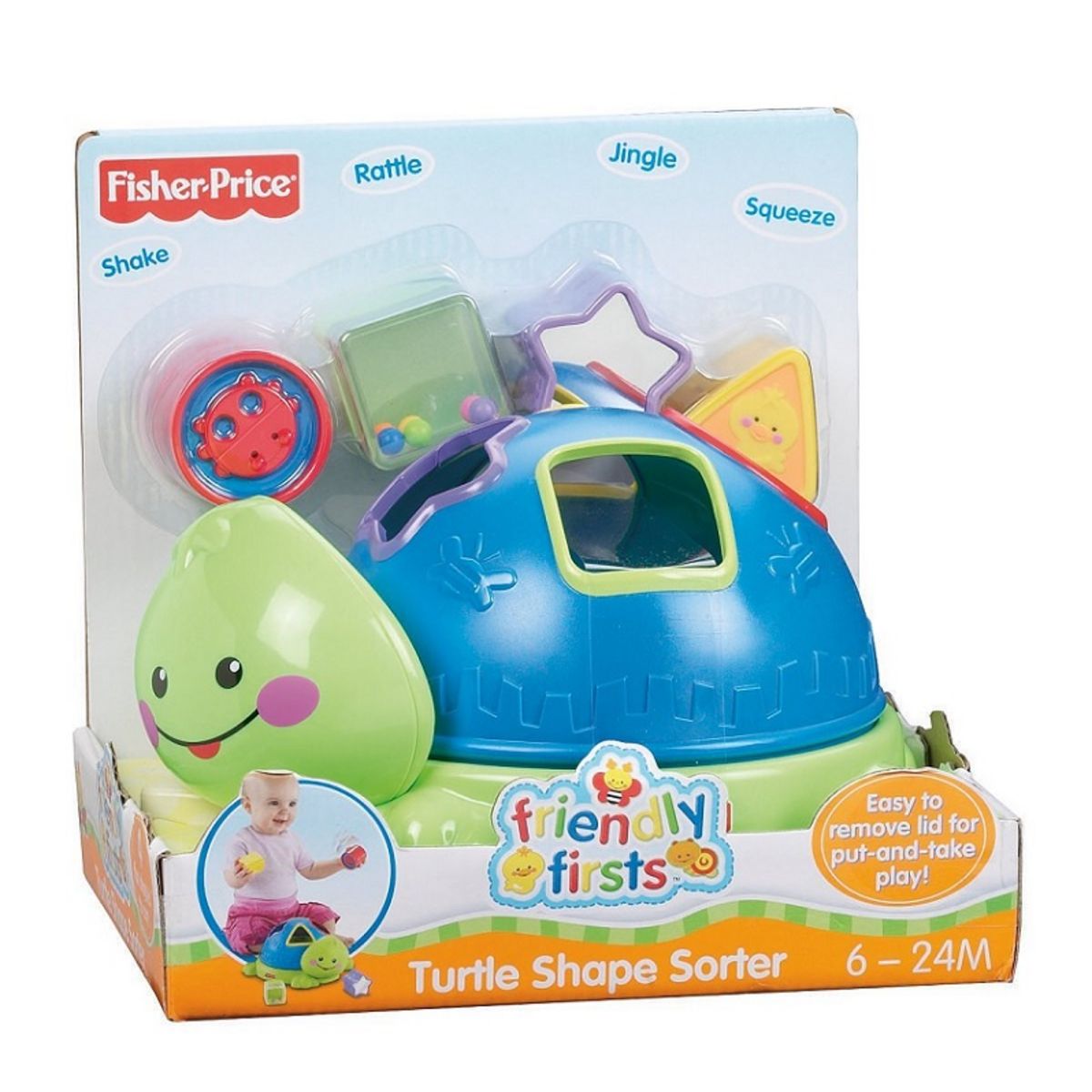 Fisher price Tortue trieur de formes
