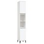 Voir la diapositive 2 : VIDAXL Armoire de salle de bain blanc 30x30x190 cm bois d'ingenierie