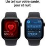 Voir la diapositive 5 : APPLE Montre connectée Serie 10 42mm Alu/Noir S/M Cellular