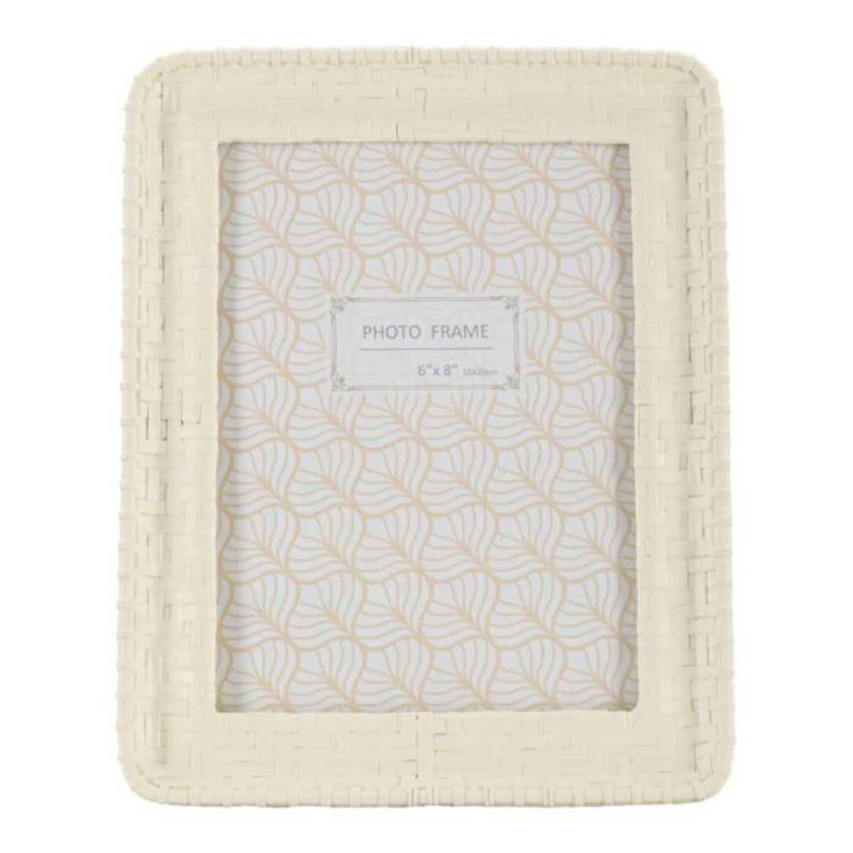 Paris Prix Cadre Photo Déco Bambou  Style  15x20cm Crème