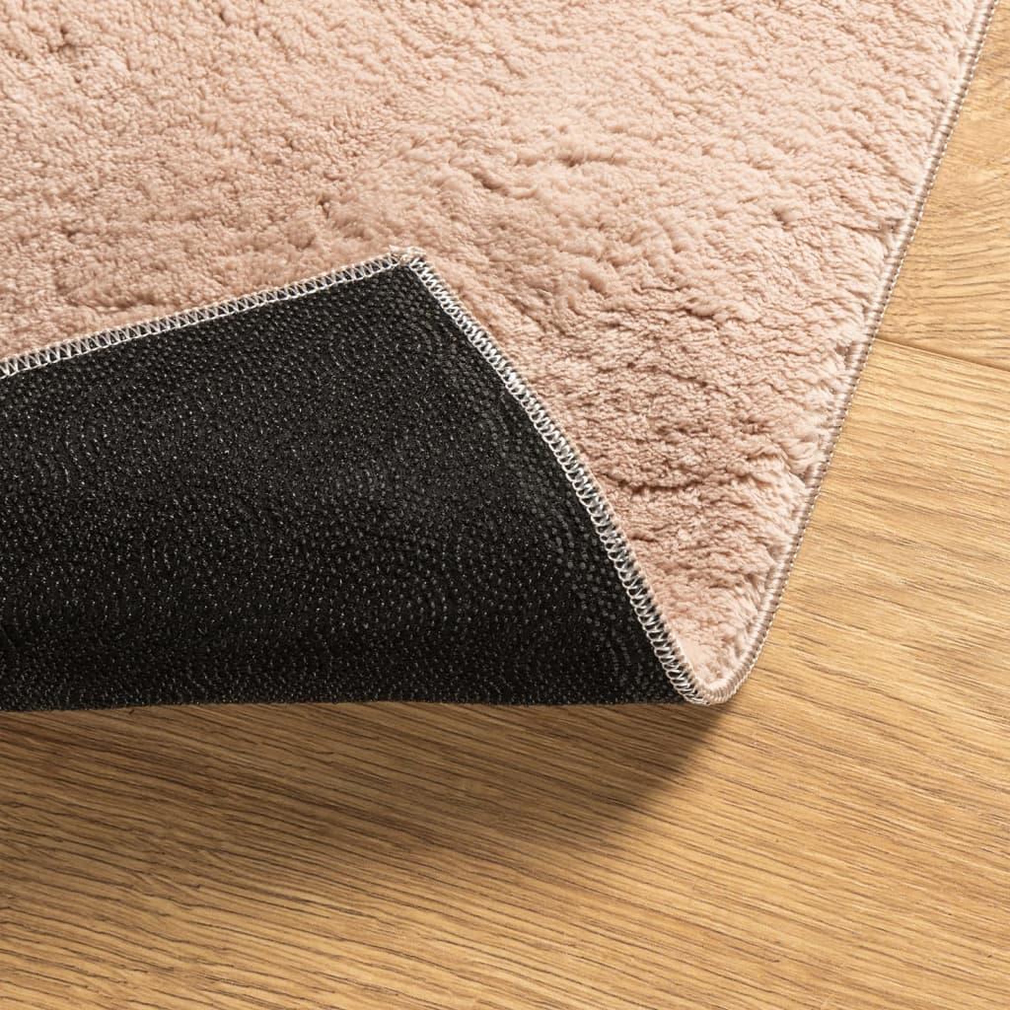 Voir la diapositive 5 : VIDAXL Tapis HUARTE a poils courts doux lavable rouge clair 80x250 cm