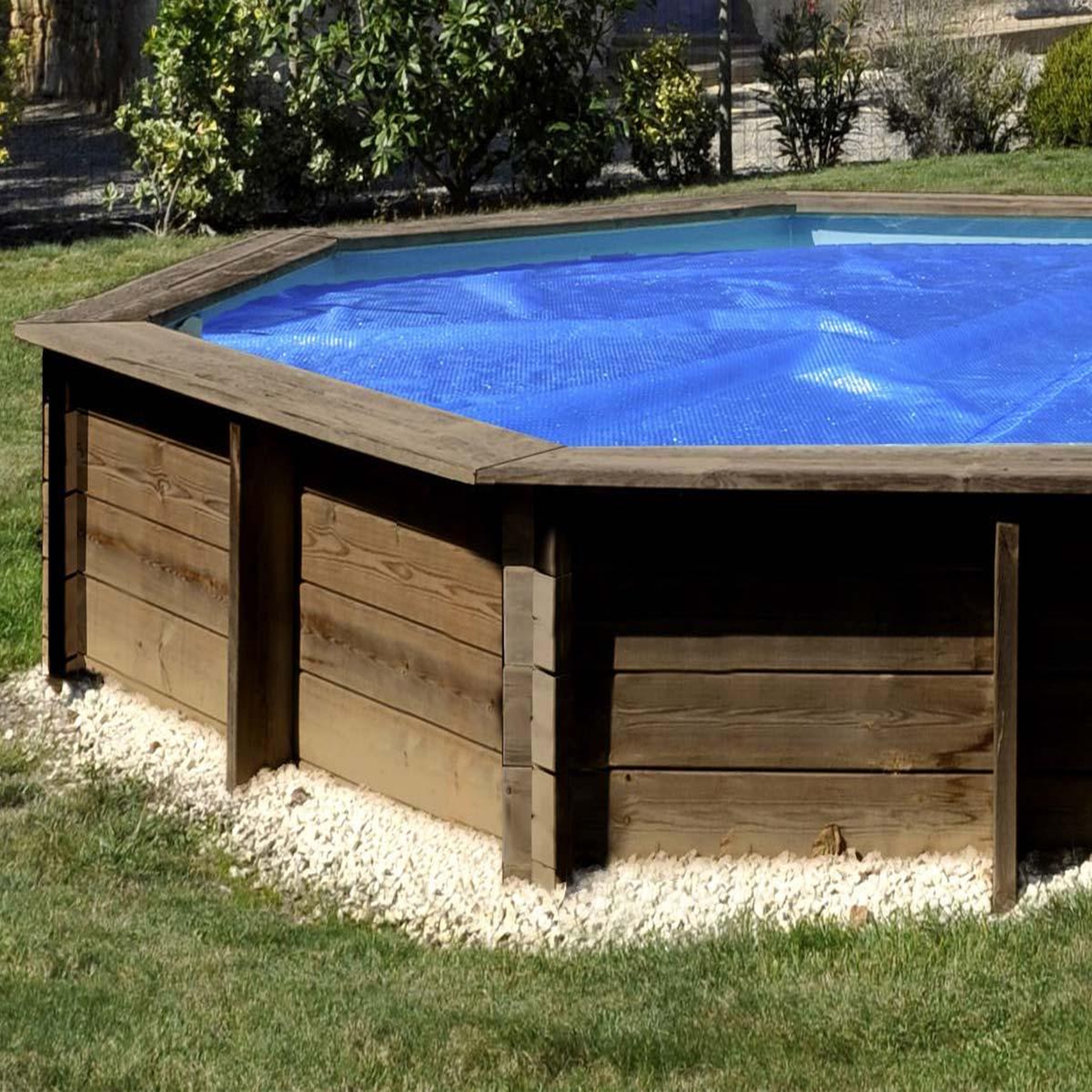 GRE Bâche à bulles pour piscine bois ronde lili 2 ø 2,80 m - gré