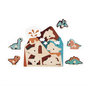 Voir la diapositive 3 : Juratoys-Janod Puzzle encastrement Sonore Dino - 5 pcs