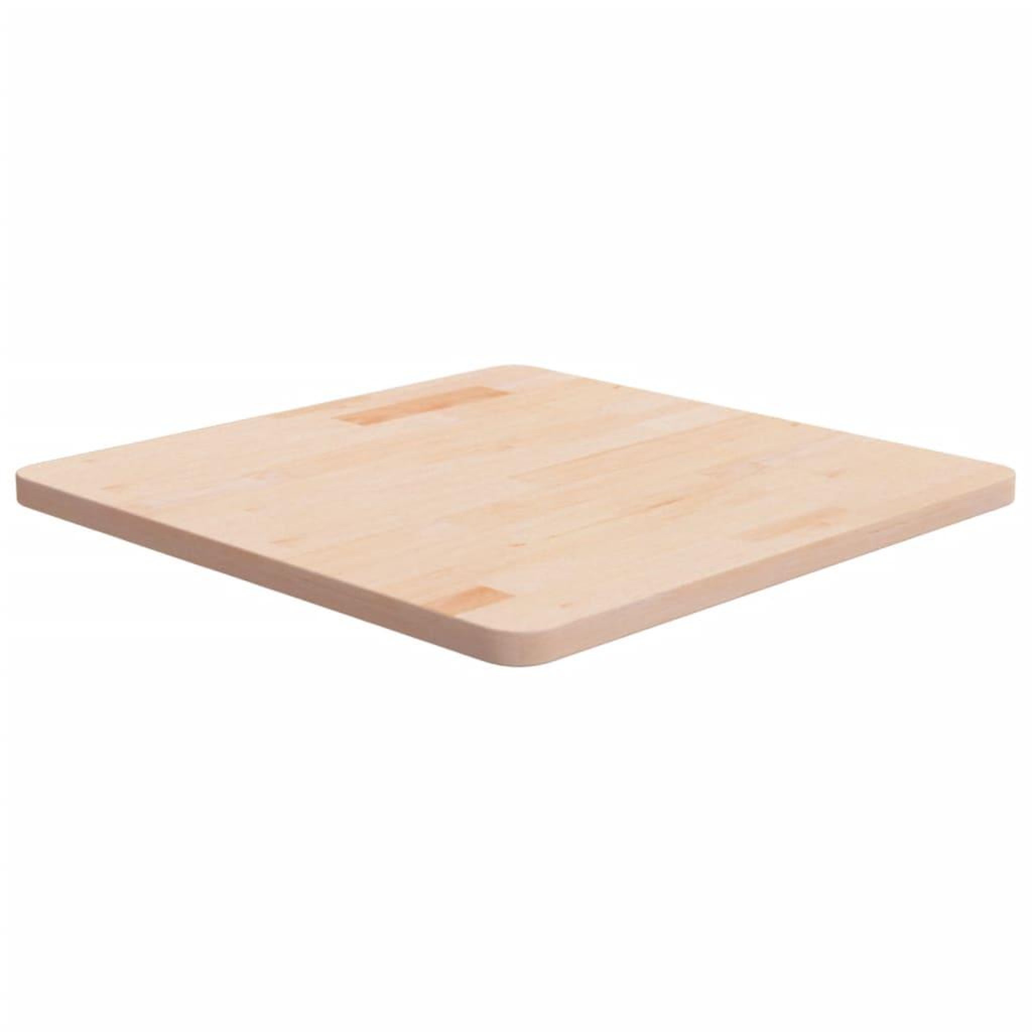 VIDAXL Dessus de table carre 60x60x2,5 cm Bois chene massif non traite