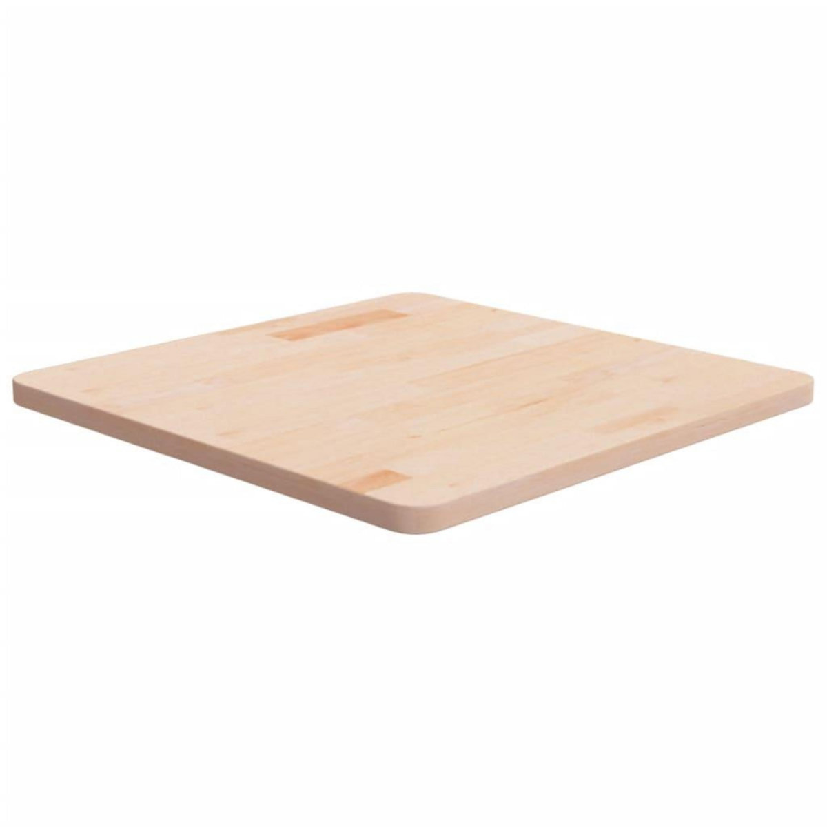 VIDAXL Dessus de table carre 60x60x2,5 cm Bois chene massif non traite
