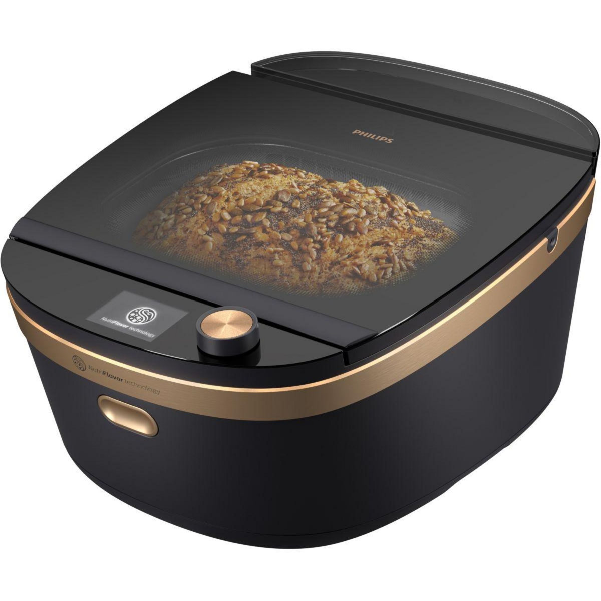 Philips Multicuiseur Air Cooker connecté Séries 7000 NX0960/96 7 L, 300 recettes préprogrammées