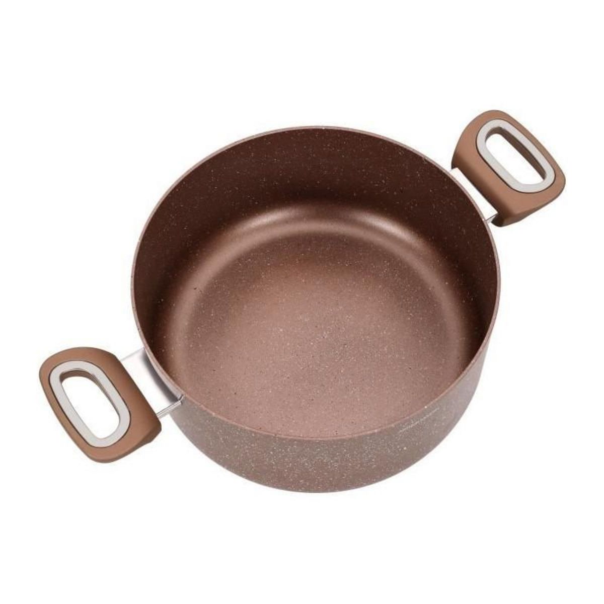 Arthur Martin Marmite - ARTHUR MARTIN - AM5531 - 28 cm avec couvercle en verre - Aluminium - Tous feux dont induction