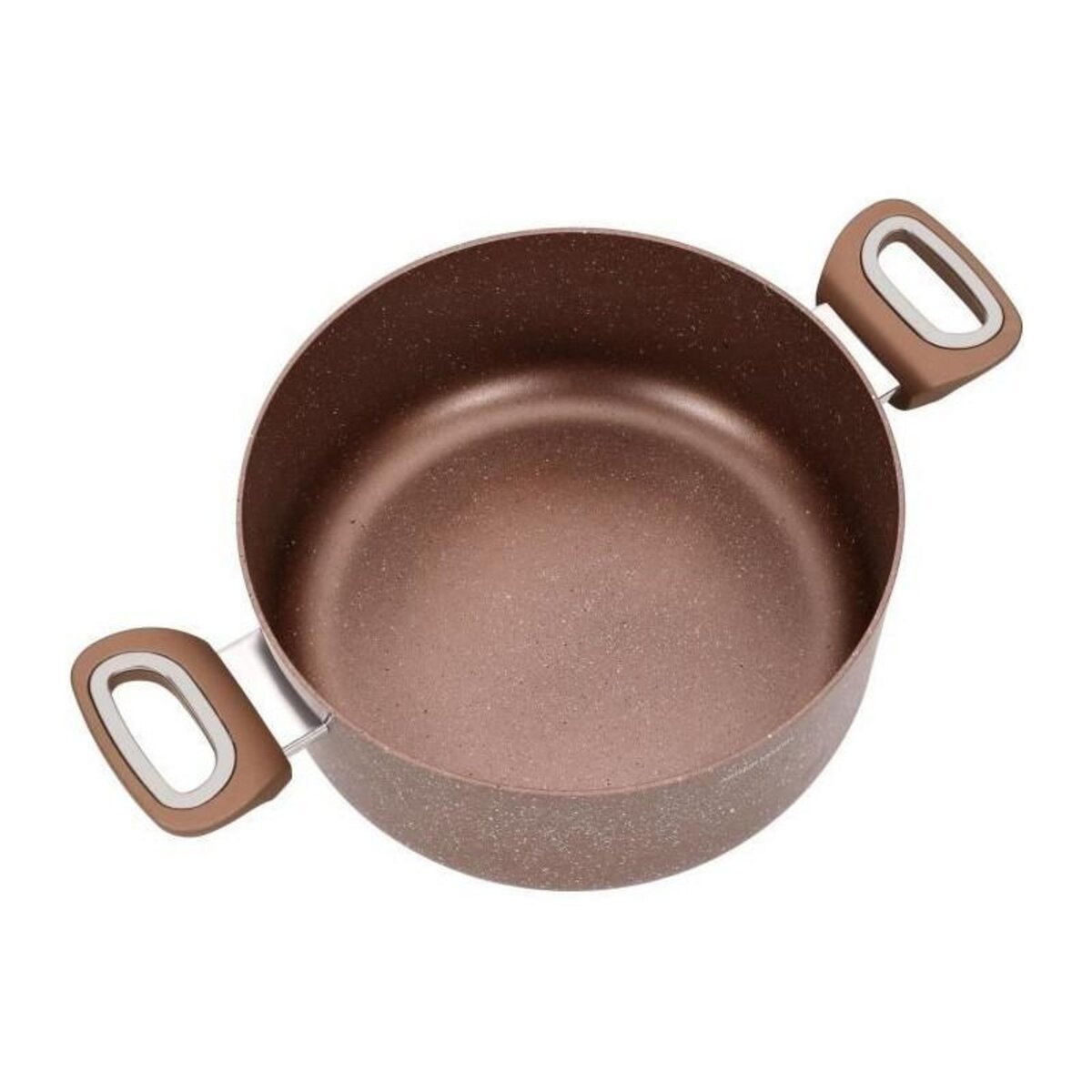 Arthur Martin Marmite - ARTHUR MARTIN - AM5531 - 28 cm avec couvercle en verre - Aluminium - Tous feux dont induction