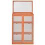 Voir la diapositive 3 : VIDAXL Serre Bois 75x47x109 cm