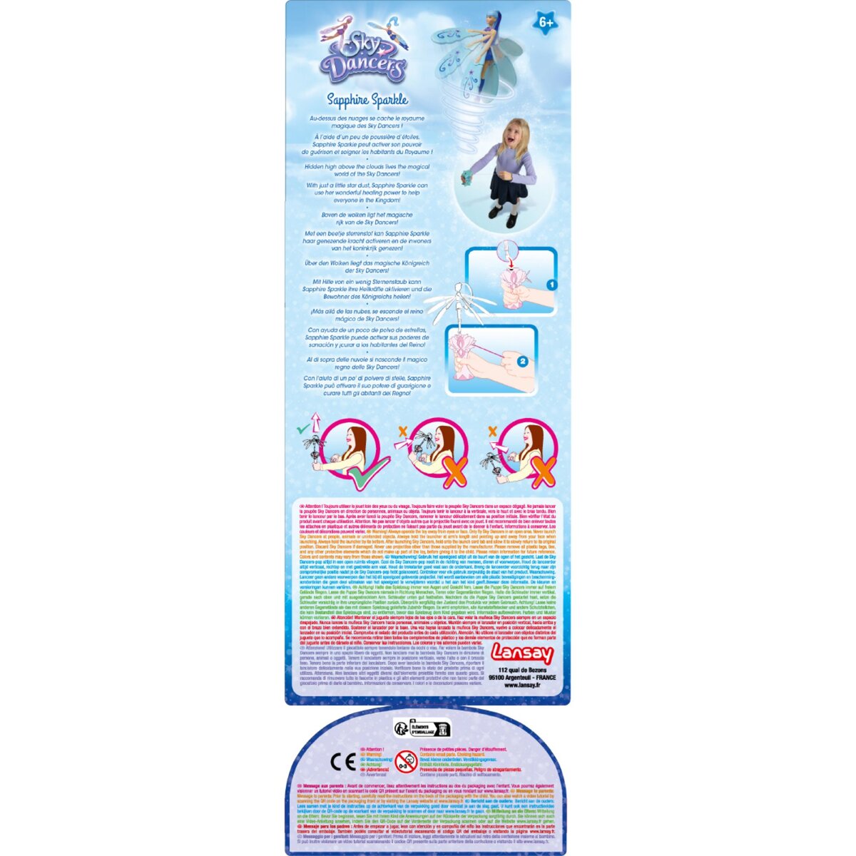 LANSAY Sky Dancers Sapphire Sparkle
