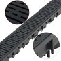 Voir la diapositive 3 : VIDAXL Canaux de drainage 12 pcs Plastique 12 m