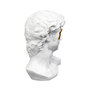 Voir la diapositive 3 : Paris Prix Statuette Déco  David avec Masque  15cm Blanc