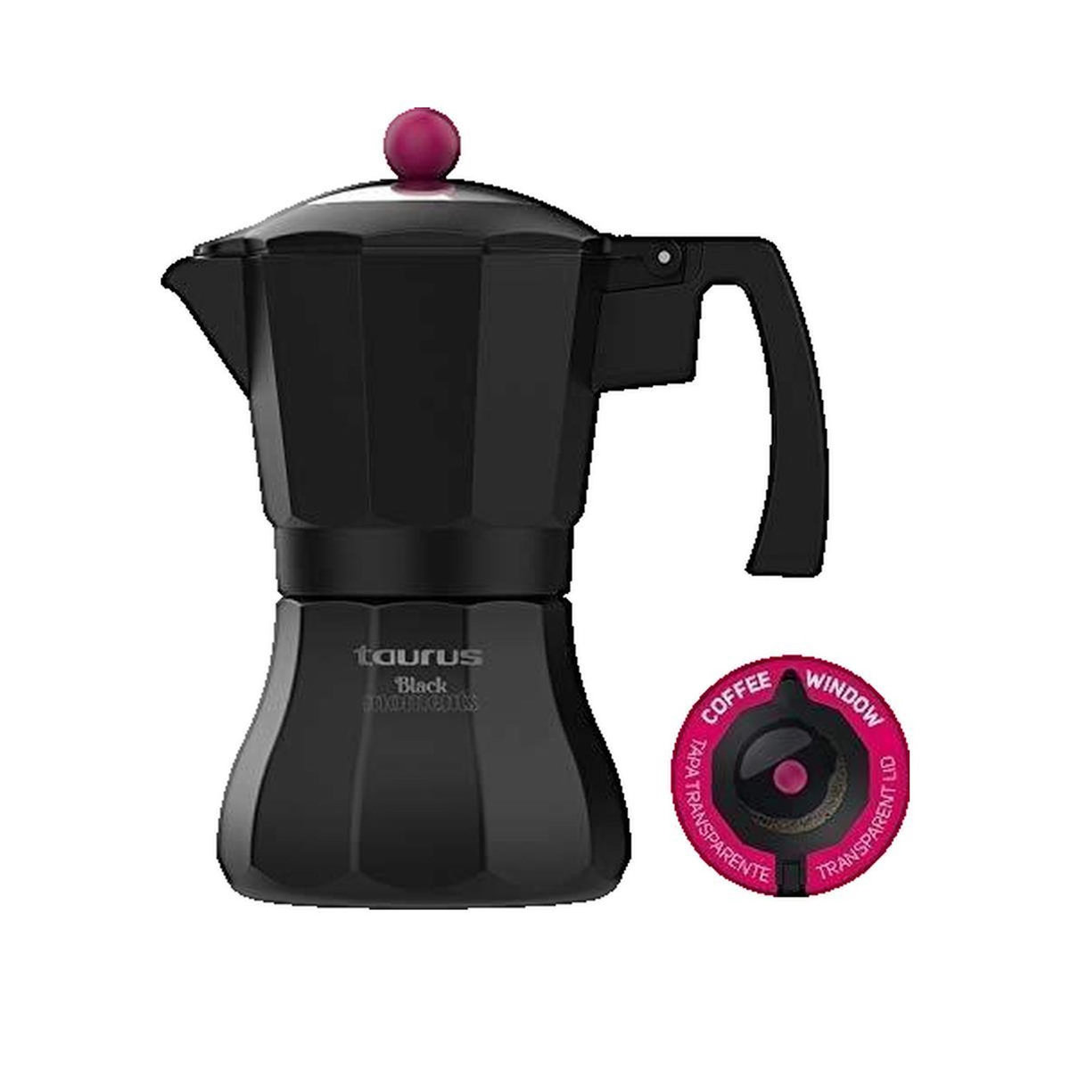Taurus Cafetière Taurus KCP9006I 6 tasses noire