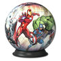Voir la diapositive 1 : Puzzle 3D Ball 72 pièces - Marvel Avengers