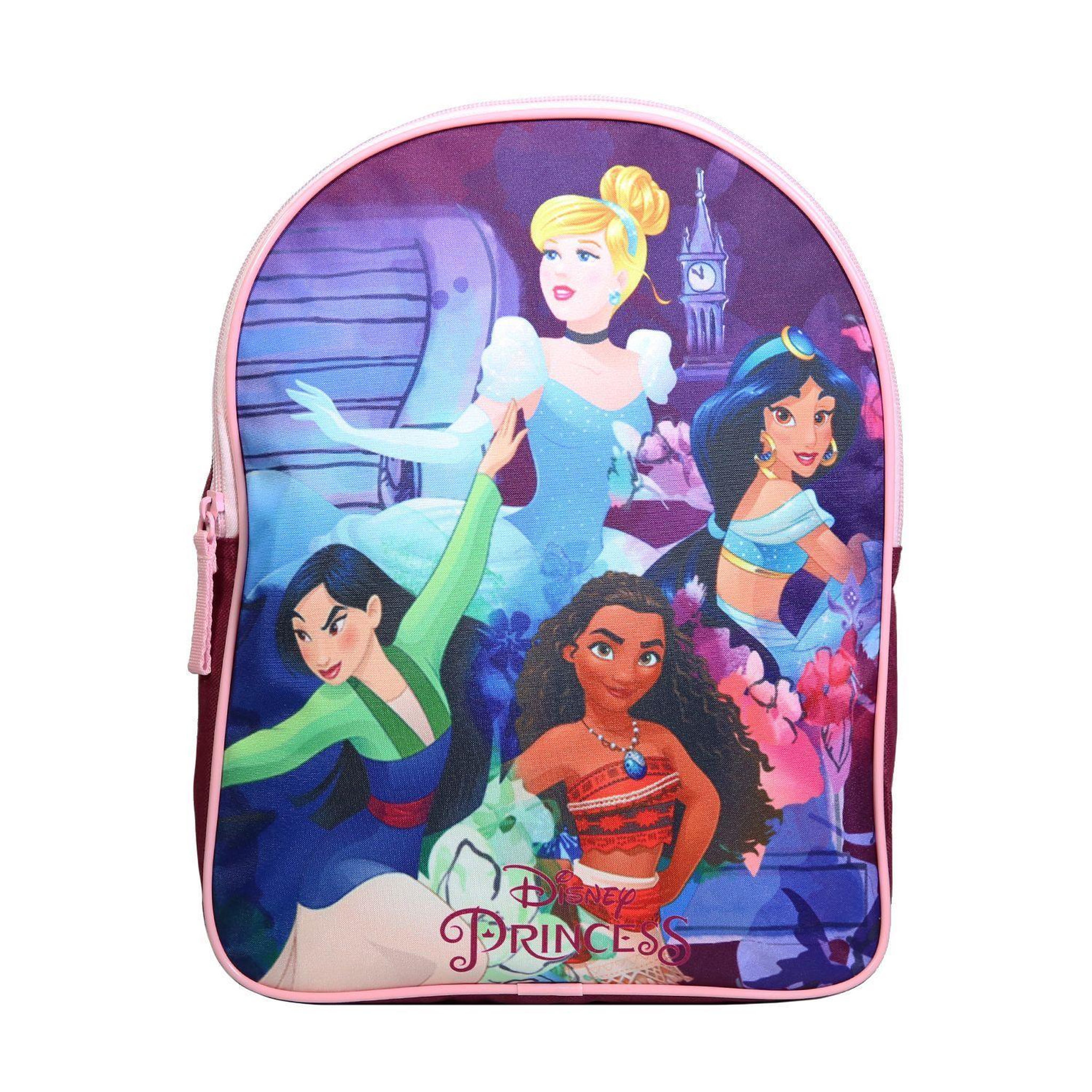 Voir la diapositive 1 : Bagtrotter BAGTROTTER Sac à dos gouter maternelle 31 cm Princesses Disney Multicolore