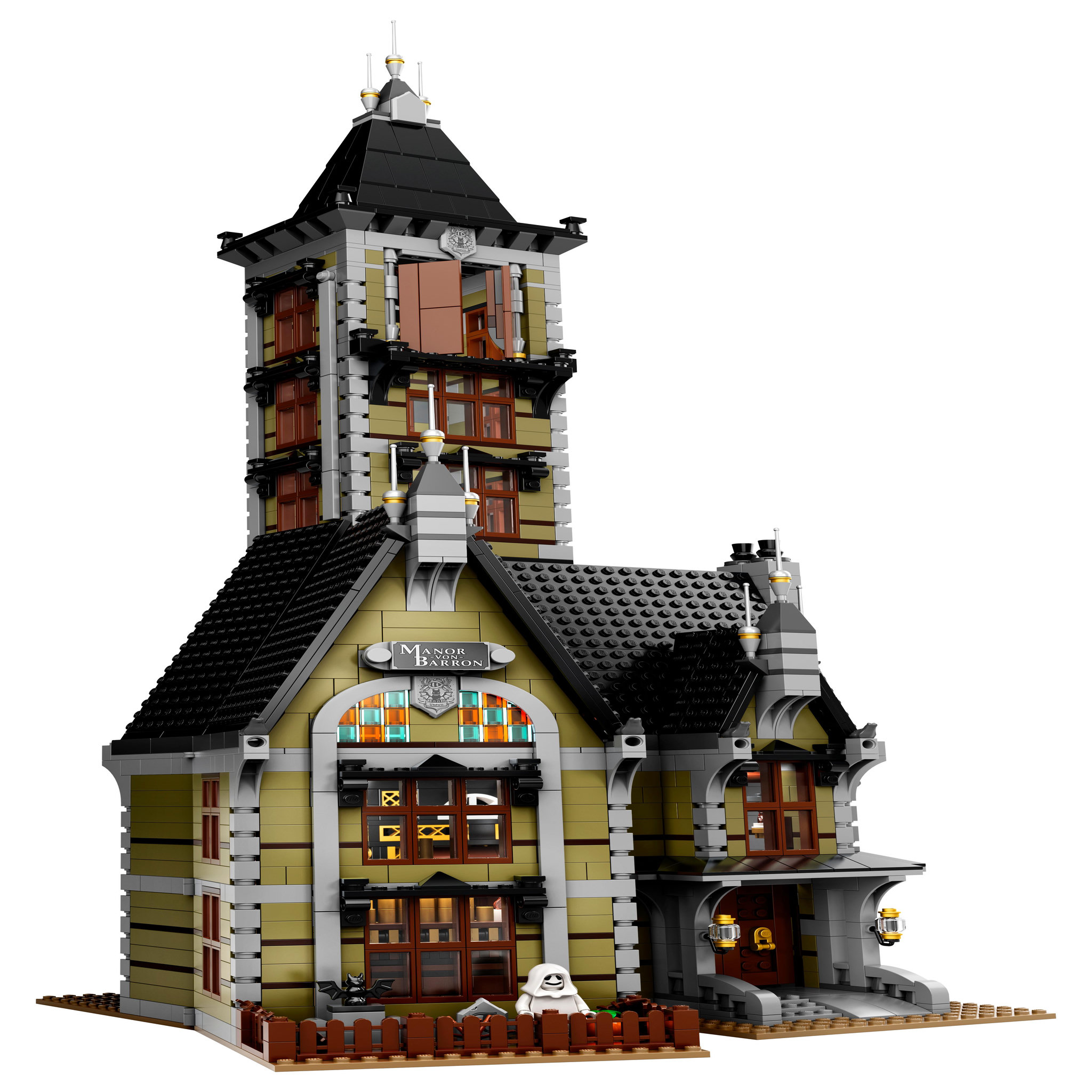 Voir la diapositive 4 : LEGO Lego icons 10273 la maison hantée 3188 pièces