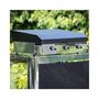 Voir la diapositive 4 : Eno Plancha gaz Initial 65 Inox 3 brûleurs à poser, 62x36 cm