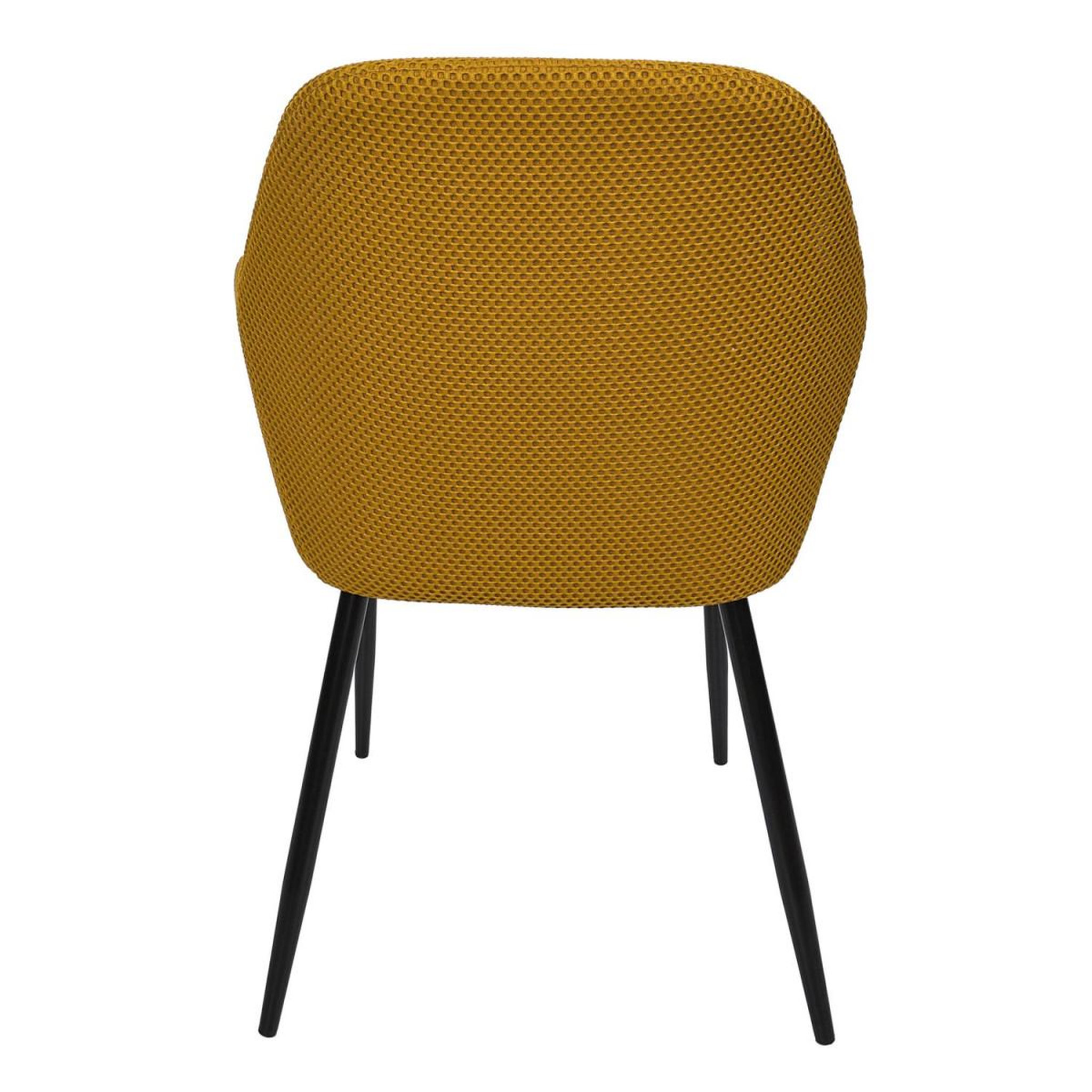 Voir la diapositive 6 : The Home Deco Factory Lot de 2 chaises fauteuil  atome  85cm jaune