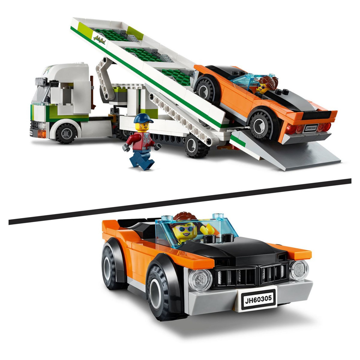 LEGO City 60305 Le transport de voiture