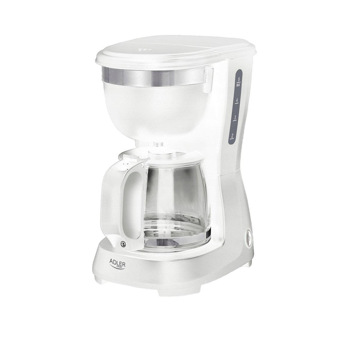 ADLER Cafetière à filtre Adler AD 4381 Blanc 0,6 litre