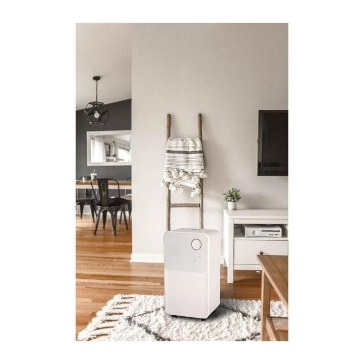 OCEANIC OCEANIC Deshumidificateur dair electrique - Extraction 12 litres/jour - Sechage du linge - Drainage continu - Affichage LED