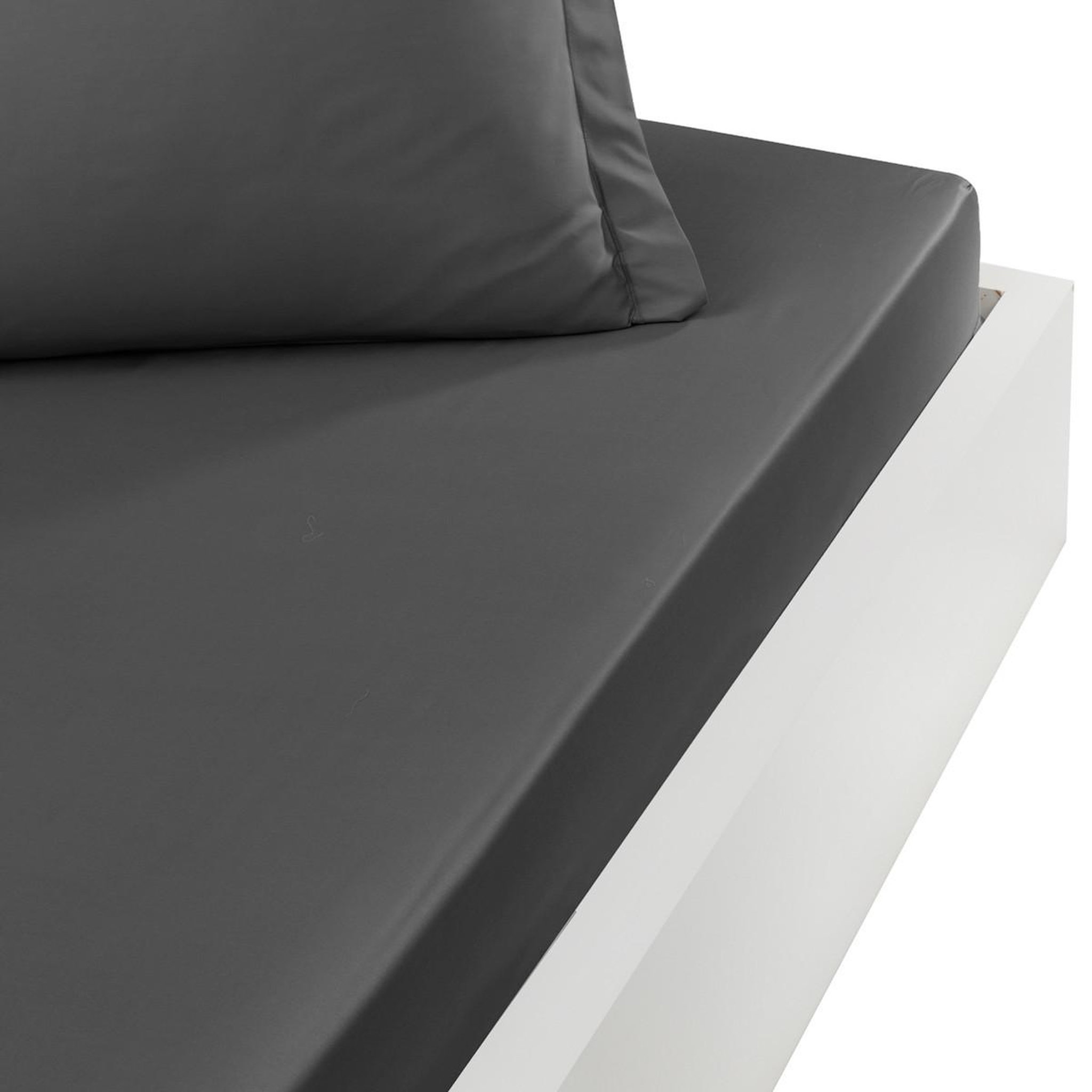 Voir la diapositive 1 : Sensei Maison Drap housse en percale de coton bonnet 30 cm SOFT PERCALE