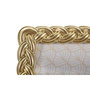Voir la diapositive 3 : Paris Prix Cadre Photo Déco Tressé  Rope  20x25cm Or