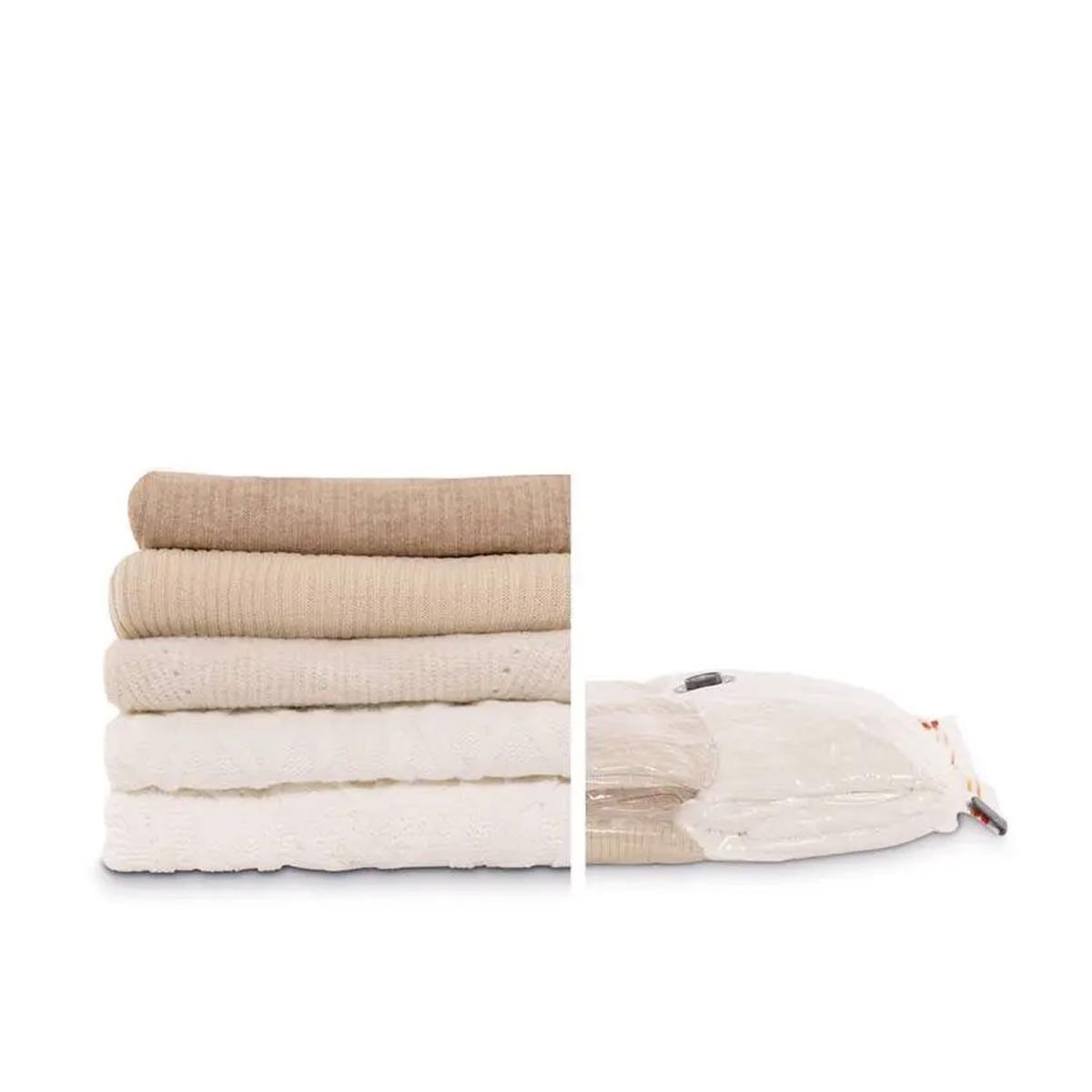 FIVE Sac de Rangement  Air Flat  59cm Transparent