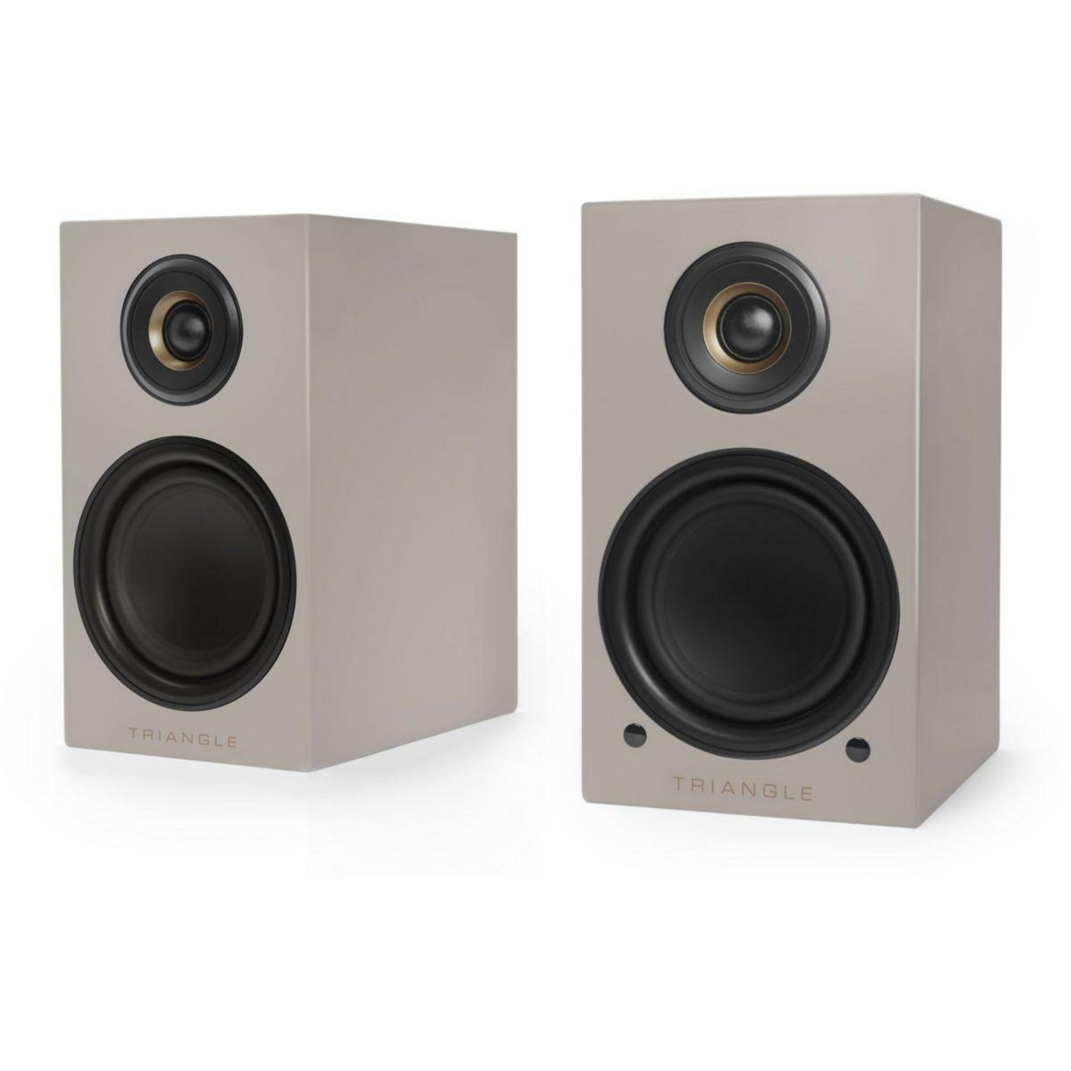 Triangle Enceinte bibliothèque LN01A ELARA Gris Lin X2