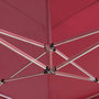 Voir la diapositive 5 : VIDAXL Tente de reception pliable Aluminium 6x3 m Bordeaux