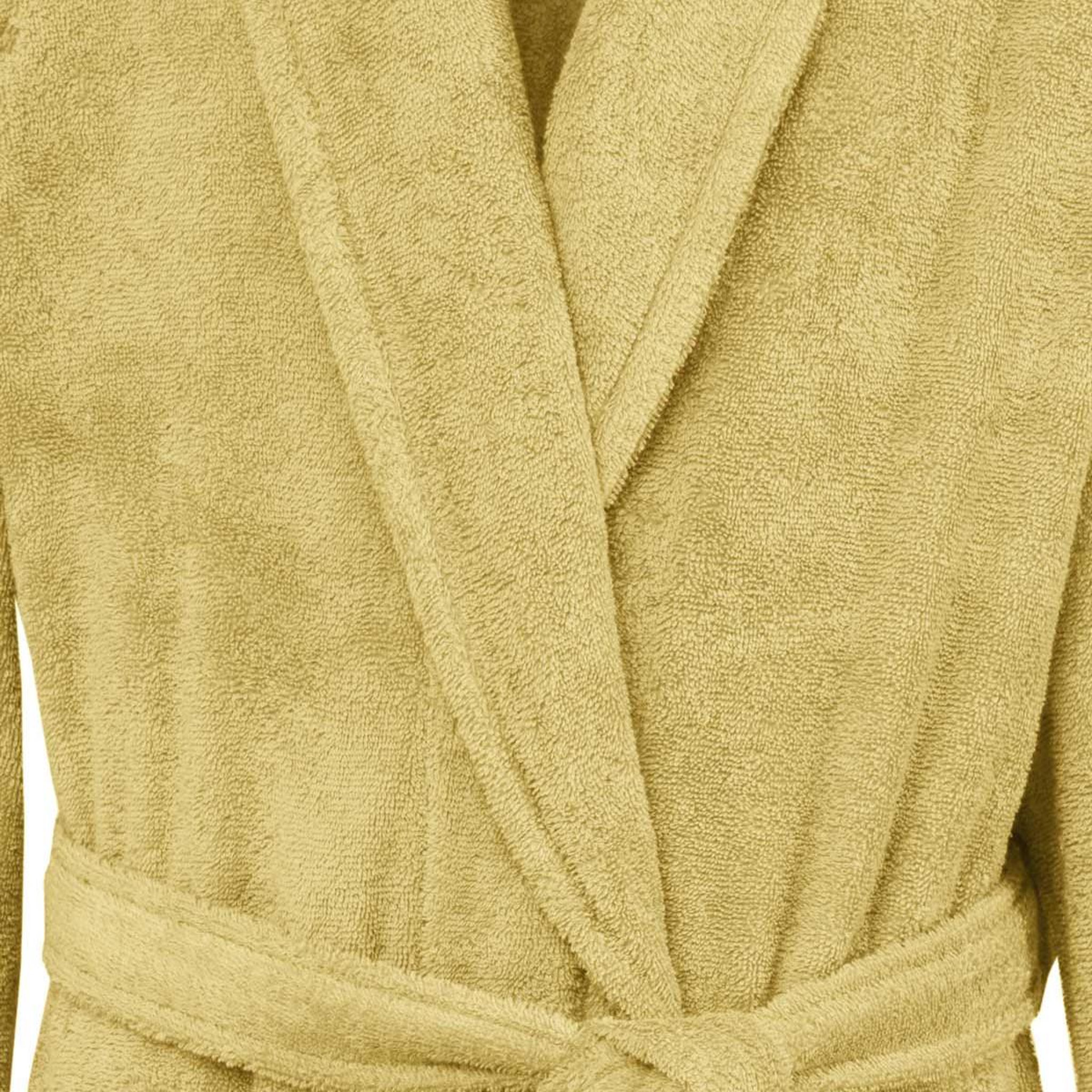 Voir la diapositive 3 : Sensei Maison Peignoir éponge homme-femme col châle 400 g/m² STUDIO