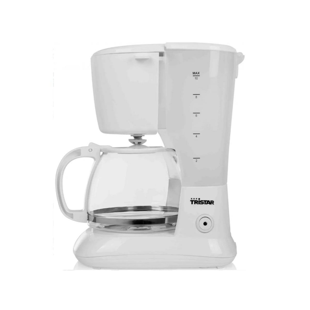 TRISTAR Cafetière filtre 12 tasses 750w blanc - CM-1252