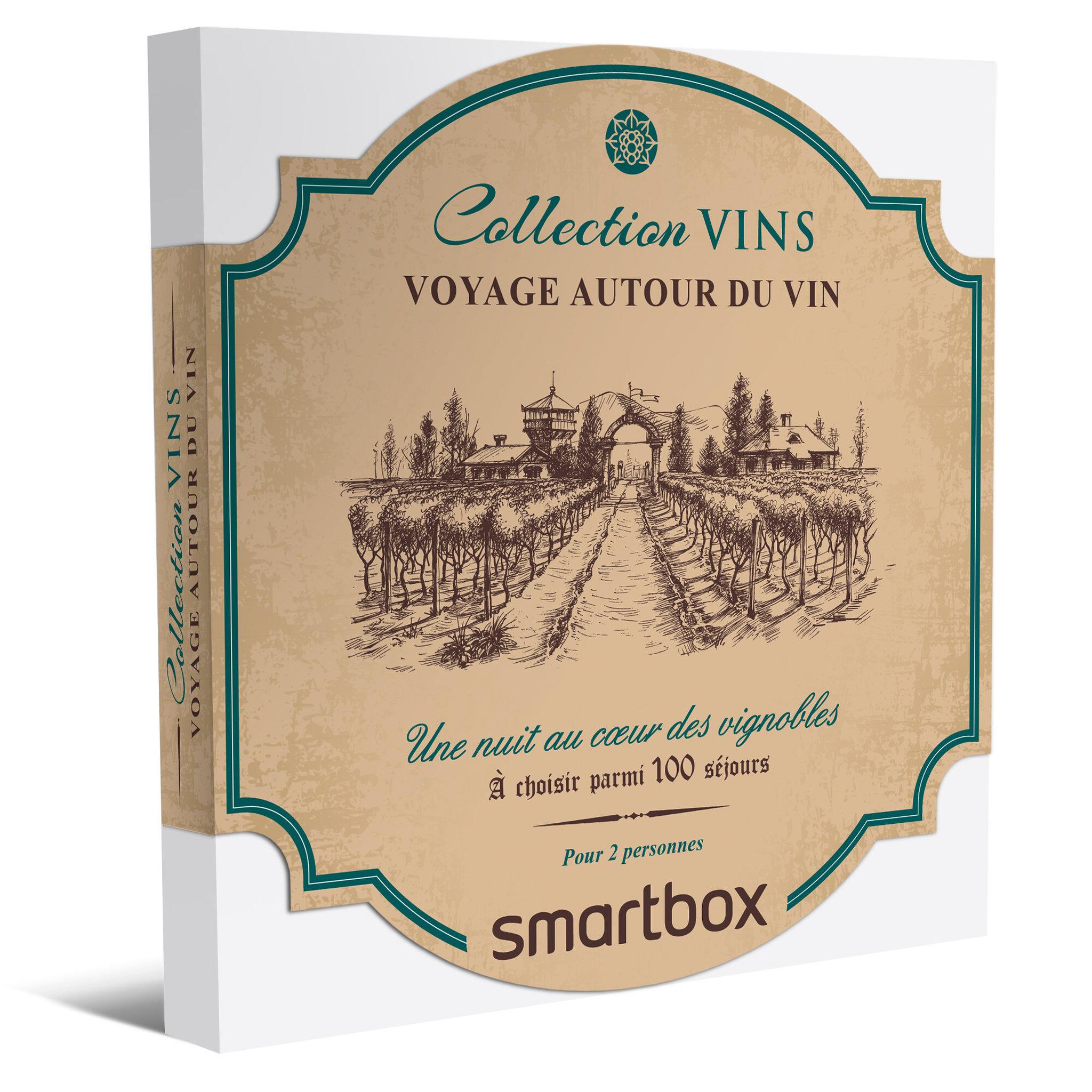 Smartbox Voyage autour du vin - coffret cadeau séjour