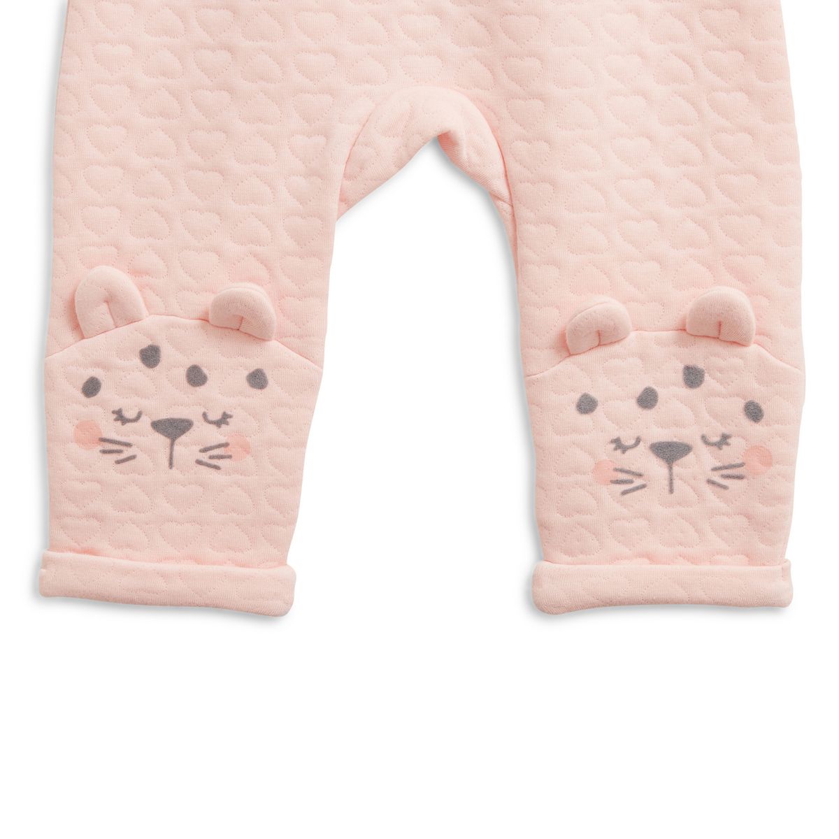 INEXTENSO Pantalon matelassé de naissance bébé fille