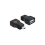 Voir la diapositive 2 : DeLock Adaptateur USB Delock 4043619652778 mini USB à USB-A