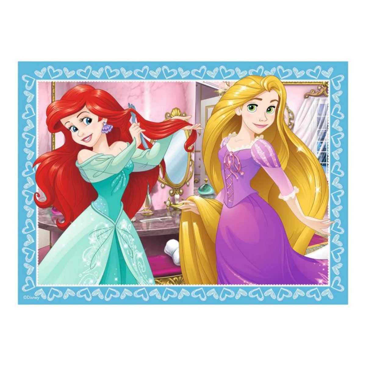 RAVENSBURGER RAVENSBURGER Disney Princess puzzle, 4 in 1