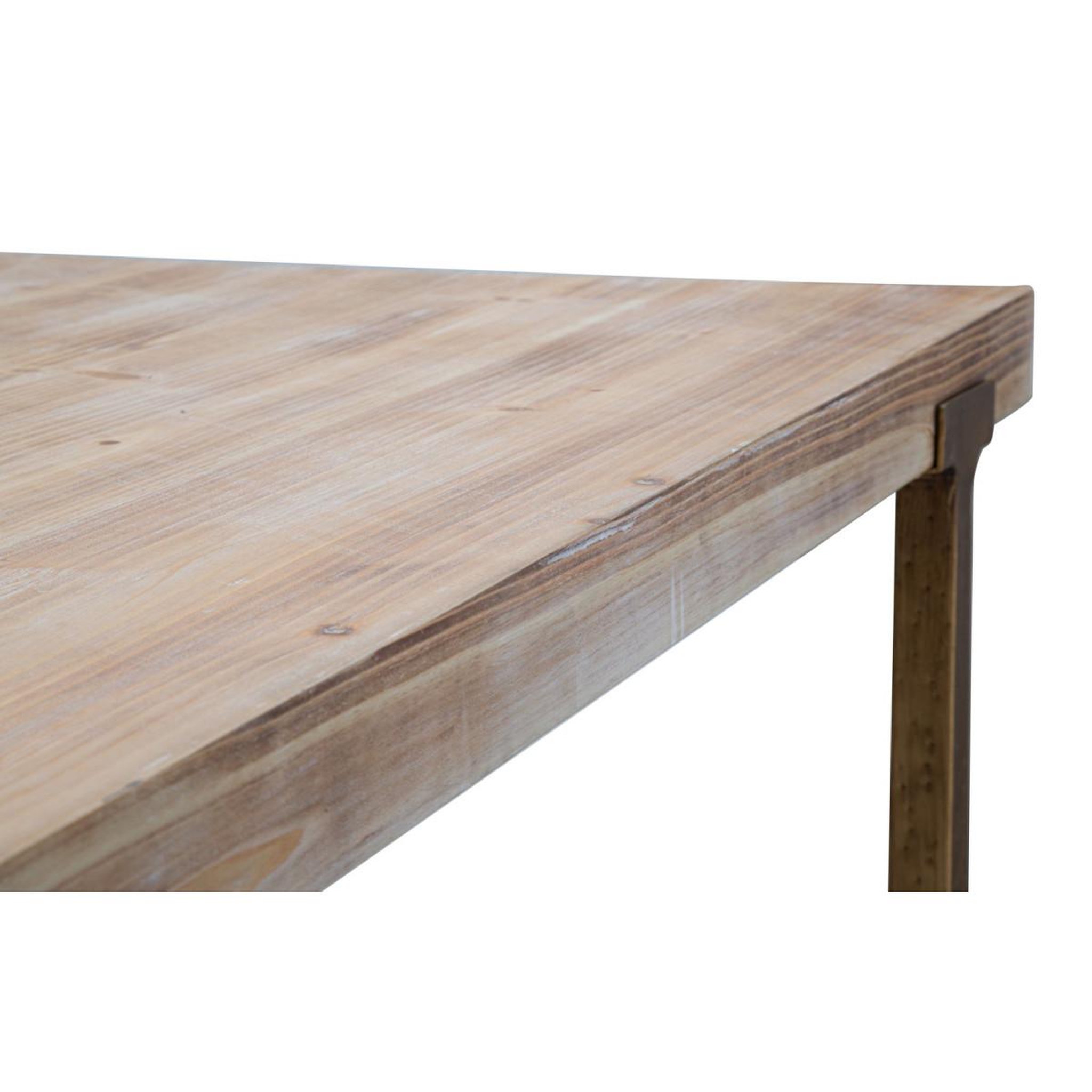 Voir la diapositive 6 : Paris Prix Table à manger effet bois  ankara  150cm naturel
