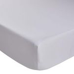 DODO Drap housse Coton Antibactérien Blanc. Coloris disponibles : Blanc